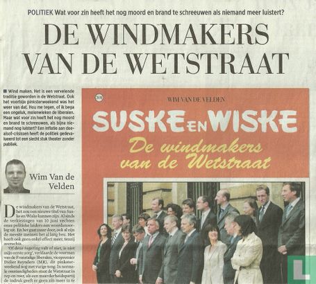 Suske en Wiske - De windmakers van de wetstraat - Image 1