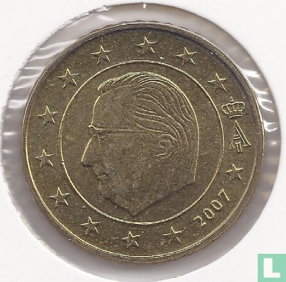 Belgique 50 cent 2007 - Image 1