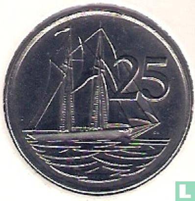 Îles Caïmans 25 cents 1992 - Image 2