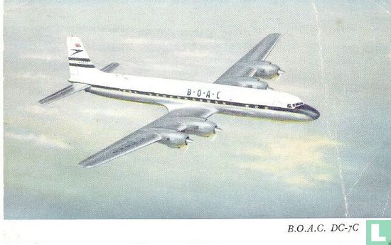BOAC - Douglas DC-7