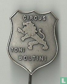 Circus Toni Boltini (wapenschild) [zilverkleurig] - Afbeelding 1