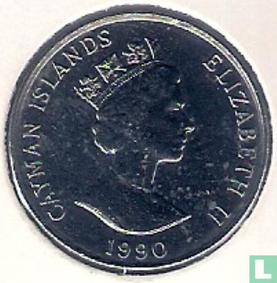 Îles Caïmans 25 cents 1990 - Image 1