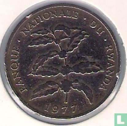 Rwanda 5 francs 1977 - Afbeelding 1