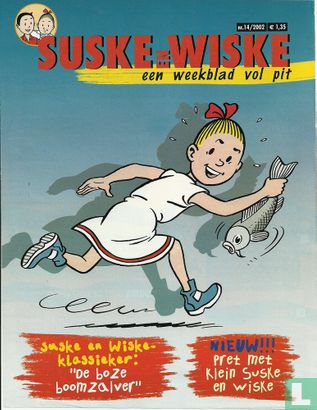 Suske en Wiske een weekblad vol pit - Image 1