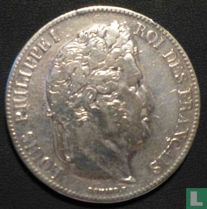Frankrijk 5 francs 1835 (I) - Afbeelding 2