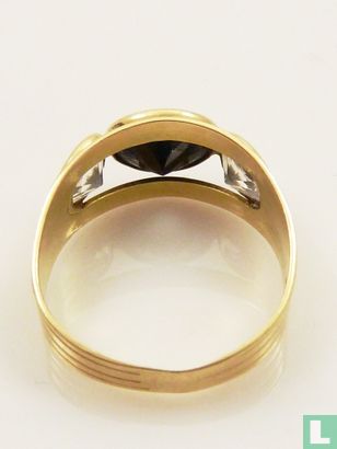 Gouden ring met safieren - Image 3