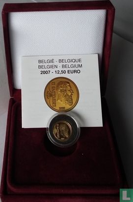 Belgium 12½ euro 2007 (PROOF) "King Leopold II" - Image 3