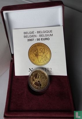 België 50 euro 2007 (PROOF) "50 years Treaty of Rome" - Afbeelding 3