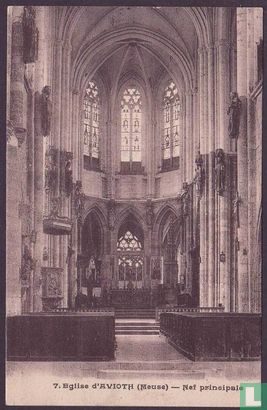 Eglise d'AVIOTH (Meuse) - Nef principale