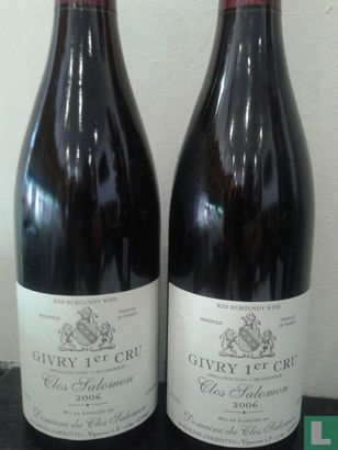 Givry 1er CRU Clos Salomon 2006 - Bourgogne - Givry - Côte Chalonnaise. -  LastDodo