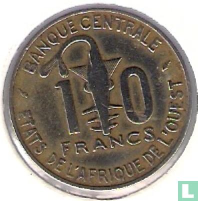 West African States 10 francs 1994 "FAO" - Image 2