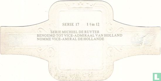 Nommé vice-amiral de Hollande - Image 2