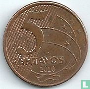 Brésil 5 centavos 2010 - Image 1