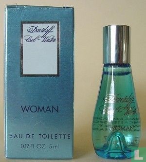 Cool Water Woman EdT 5ml box - Image 1
