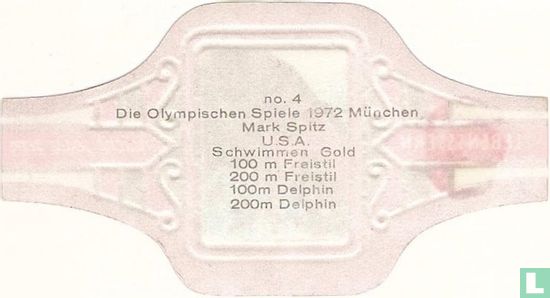 Mark Spitz, u.s.a., Schwimmen Gold, 100 m, 200 m, 100 m Freistil Freistil Delphin, 200 m Delphin - Image 2