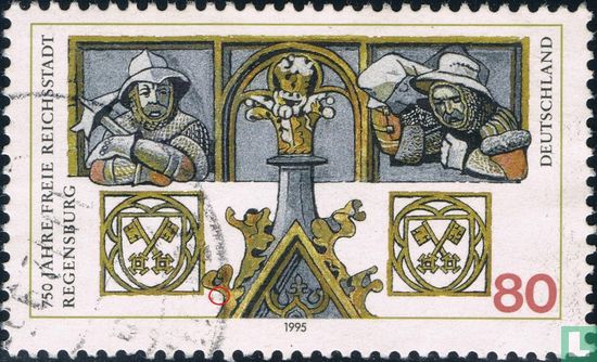 Freie Stadt Regensburg Reich 1245-1995  - Bild 1