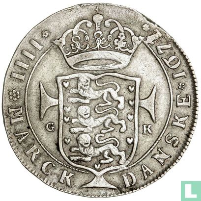 Danemark 1 krone 1672 - Image 1