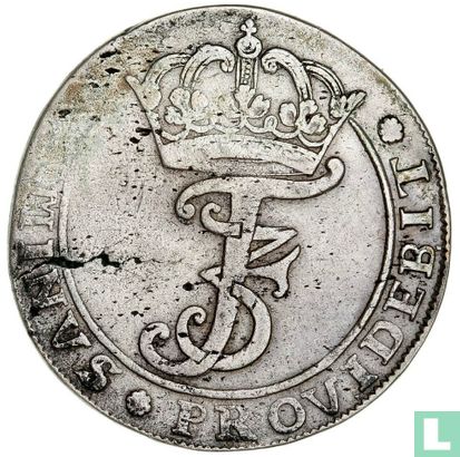Denmark 1 krone 1667 - Image 2