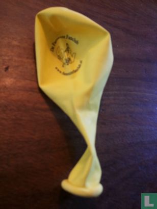 Suske en Wiske - ballon (geel) - Afbeelding 1