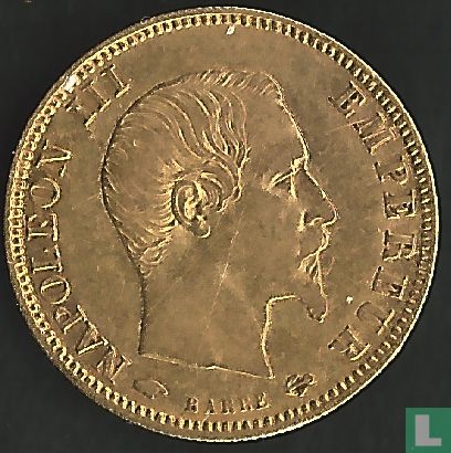 Frankrijk 10 francs 1857 - Afbeelding 2