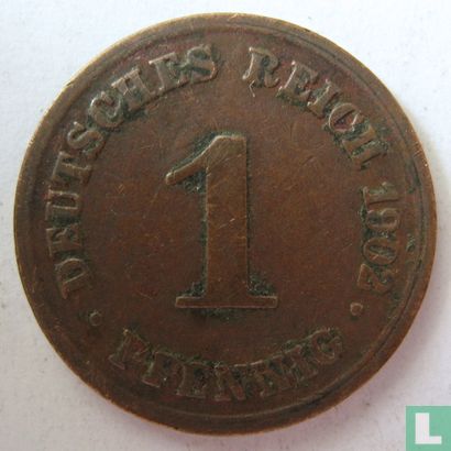 German Empire 1 pfennig 1902 (D) - Image 1
