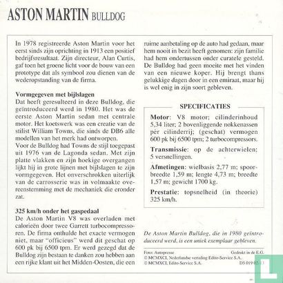 Aston Martin Bulldog - Afbeelding 2
