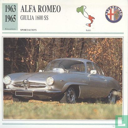 Alfa Romeo Giulia 1600 SS - Afbeelding 1