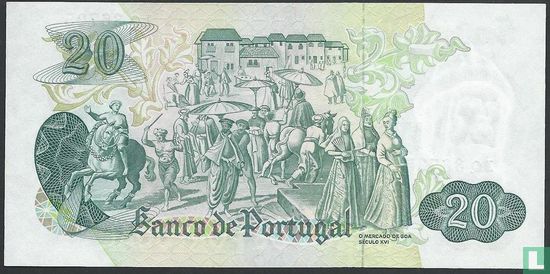 Portugal 20 Escudos - Afbeelding 2
