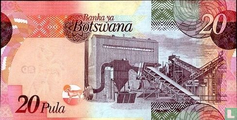 Botswana 20 Pula  - Afbeelding 2