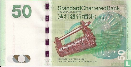 Hong Kong 50 dollars P-298 a - Image 2