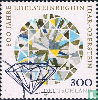 Edelstenengebied Idar-Oberstein 1497-1997  - Afbeelding 1