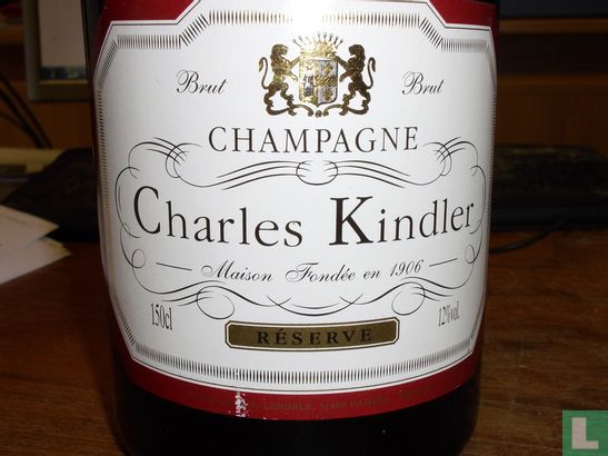 Charles KIndler Champagne Brut - Magnum - Afbeelding 2