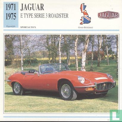 Jaguar E Type serie 3 Roadster - Afbeelding 1