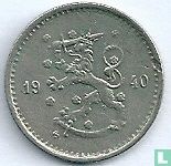 Finland 50 penniä 1940 (copper-nickel) - Image 1
