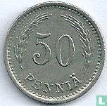 Finnland 50 Penniä 1940 (Kupfer-Nickel) - Bild 2