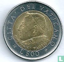 Vaticaan 500 lire 2001 - Afbeelding 2