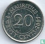 Mauritius 20 cent 2007 - Afbeelding 1