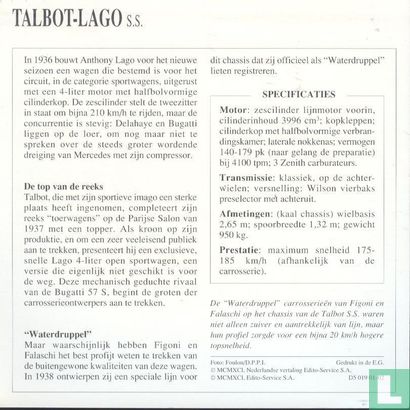 Talbot-Lago S.S. - Afbeelding 2