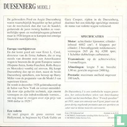 Duesenberg Model J - Afbeelding 2