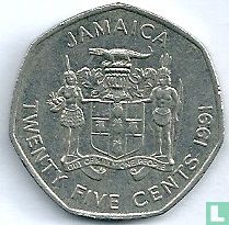 Jamaïque 25 cents 1991 - Image 1