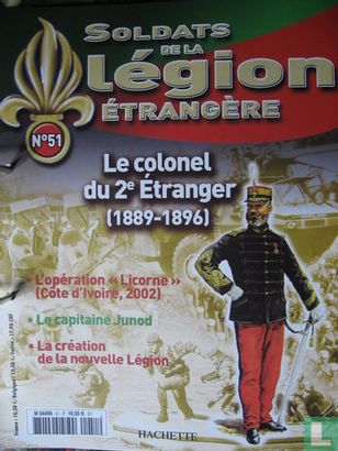 Le colonel du 2e Régiment étranger and grande tenue (1889-1896) - Image 3