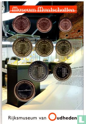 Netherlands mint set 2013 (with bi-color medal) "National Museum of Antiquities" - Image 2