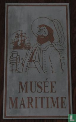 Musée maritime alliminium plaquette - Image 1