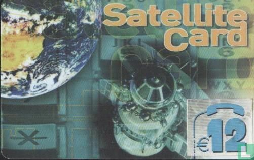 Satellite Card Blauw