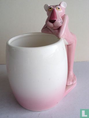 Keramieken tandenborstelhouder Pink Panter - Afbeelding 1