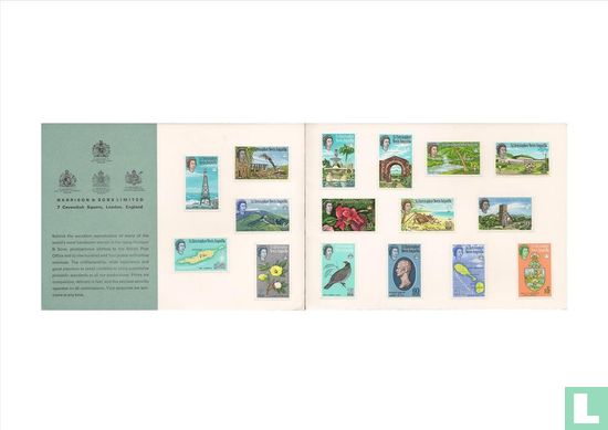 Frankeerzegels in folder - Afbeelding 2