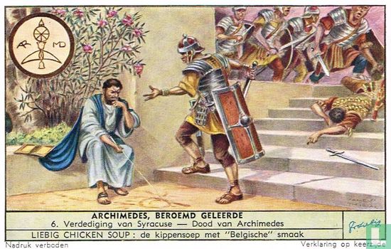 Verdediging van Syracuse - Dood van Archimedes