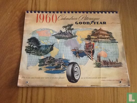 Kalender goodyear 1960 - Image 1