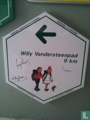 Suske en Wiske bord - Willy Vandersteen pad