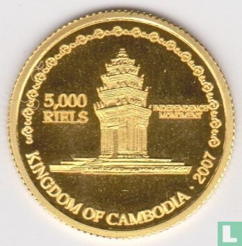Cambodge 5000 riels 2007 (BE) "Confucius" - Image 1